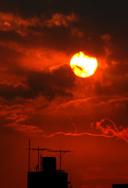 夕日の写真20100914